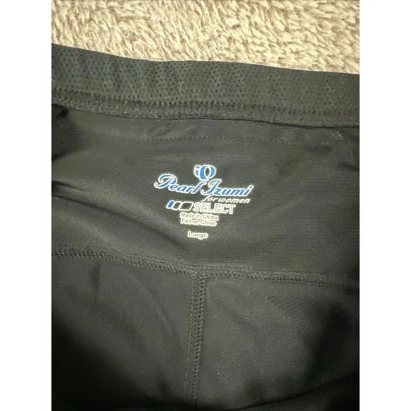Pearl Izumi Select Women's Cycling Running Leggings Black Capris Size L - Picture 4 of 16